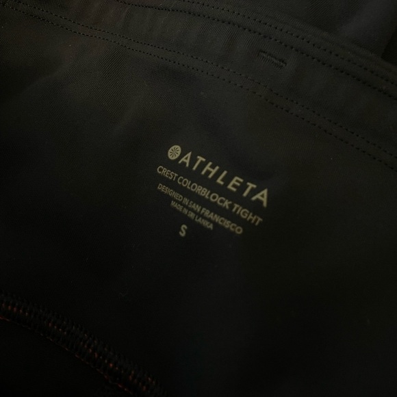 Athleta Crest Colorblock Tight Small - Picture 5 of 8